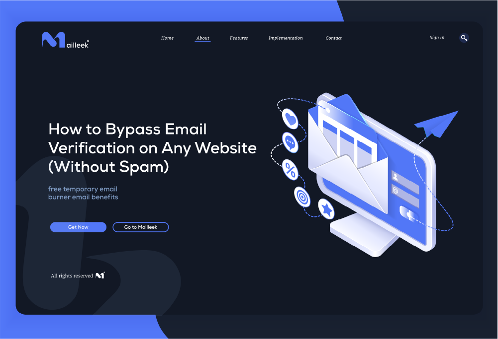 How to Bypass Email Verification on Any Website (Without Spam!)